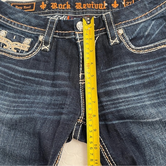 Rock Revival Sherry Easy Bootcut dark denim stretch jeans - Picture 12 of 16